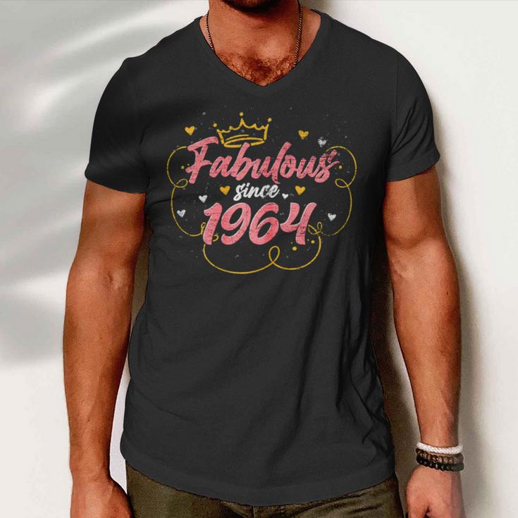 Fabulous Since V3 Men V-Neck Tshirt