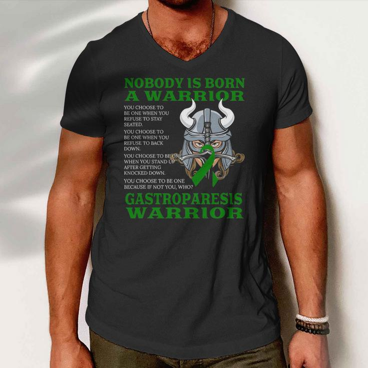Gastroparesis Awareness Gastroparesis Warrior Men V-Neck Tshirt