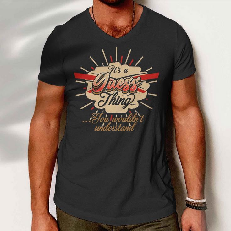 Guess v neck t shirt mens best sale