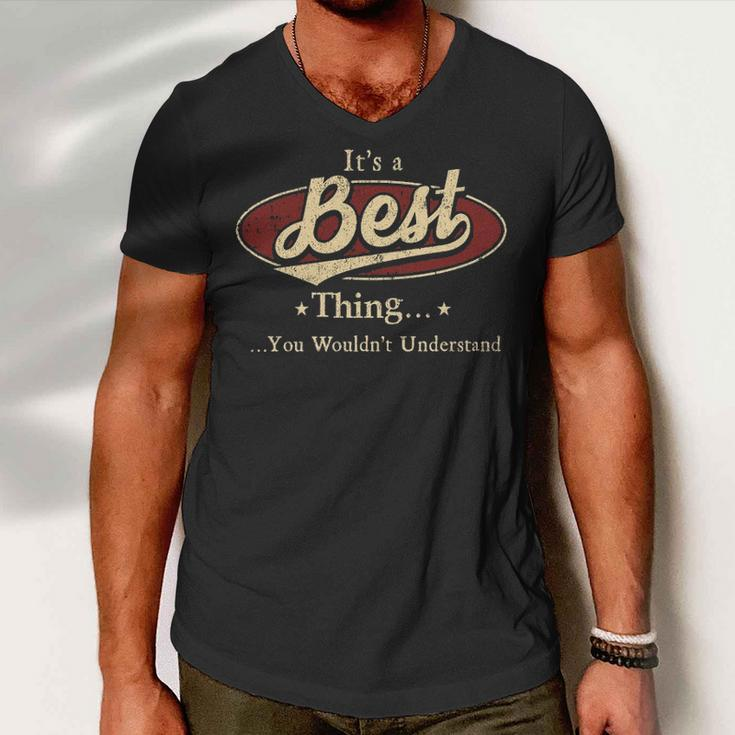 Its A Best Thing You Wouldnt Understand Shirt Personalized Name GiftsShirt Shirts With Name Printed Best Men V-Neck Tshirt