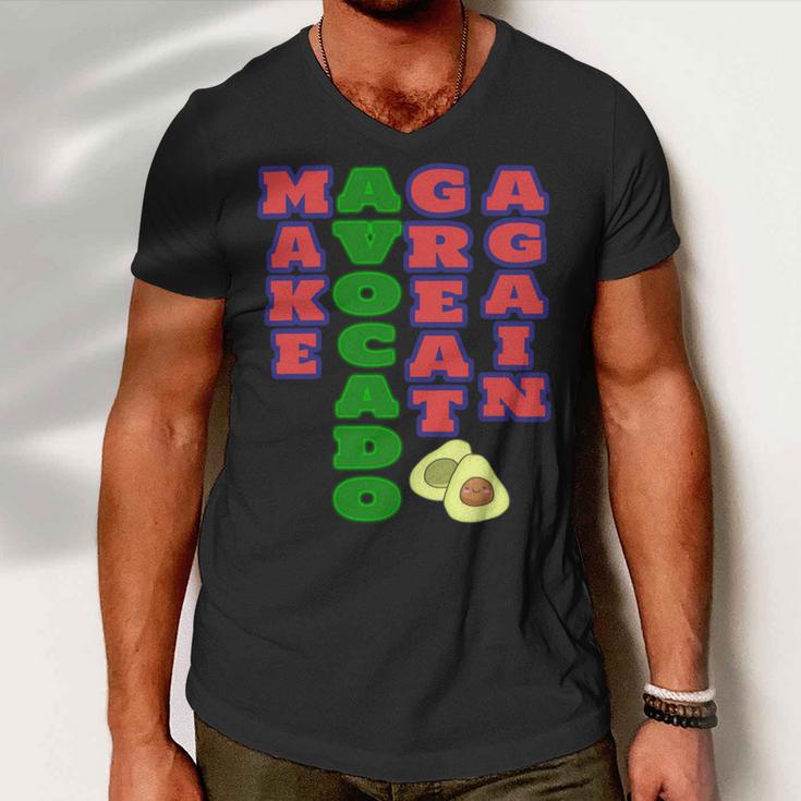 Make Avocado Great Again Men V-Neck Tshirt