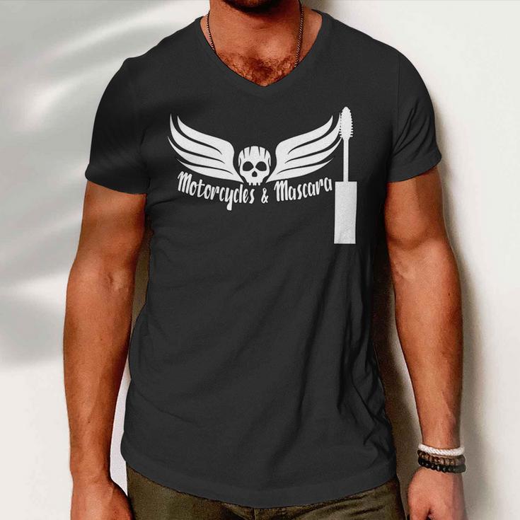 Motorcycles Mascara Cool Dreaming 467 Shirt Men V-Neck Tshirt