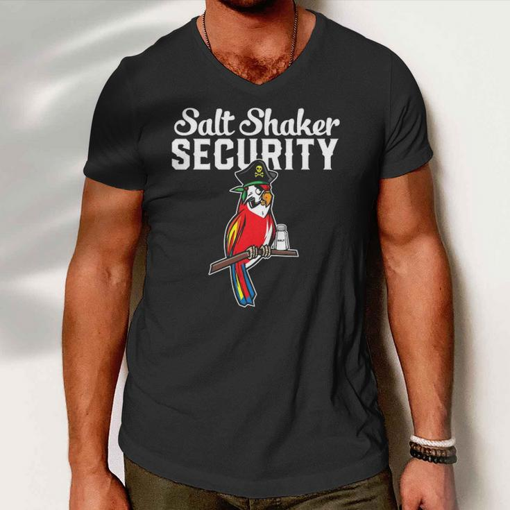Pirate Parrot I Salt Shaker Security Men V-Neck Tshirt