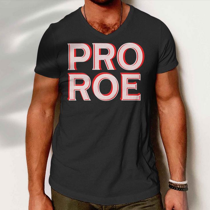 Pro Roe Men V-Neck Tshirt