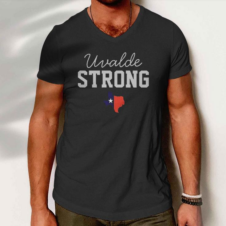 Texas Pray For Uvalde Strong Classic Men V-Neck Tshirt
