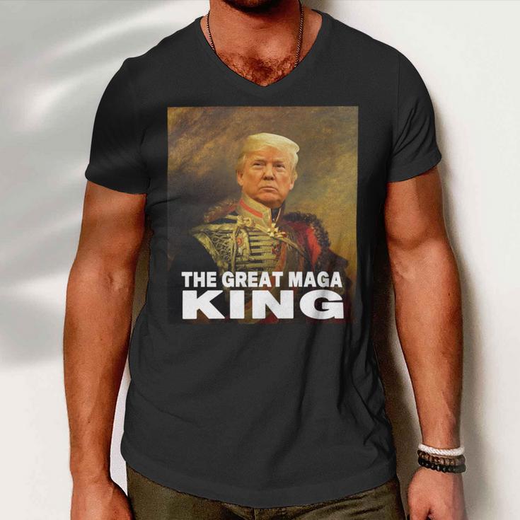 The Return Of The Great Maga King Men V-Neck Tshirt