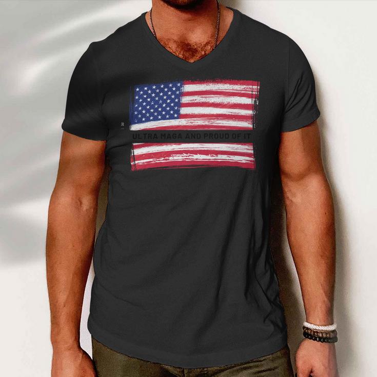 Ultra Maga And Proud Of It A Ultra Maga And Proud Of It V13 Men V-Neck Tshirt