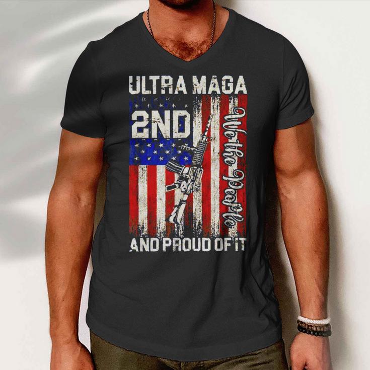 Ultra Maga And Proud Of It A Ultra Maga And Proud Of It V14 Men V-Neck Tshirt