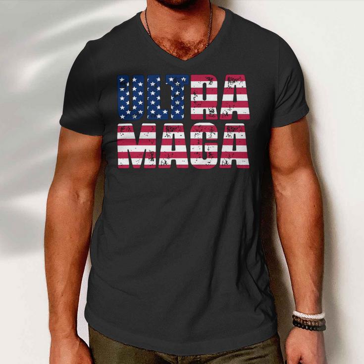 Ultra Maga And Proud Of It A Ultra Maga And Proud Of It V18 Men V-Neck Tshirt