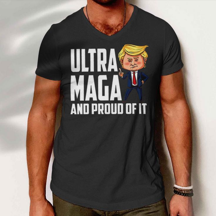 Ultra Maga And Proud Of It A Ultra Maga And Proud Of It V7 Men V-Neck Tshirt