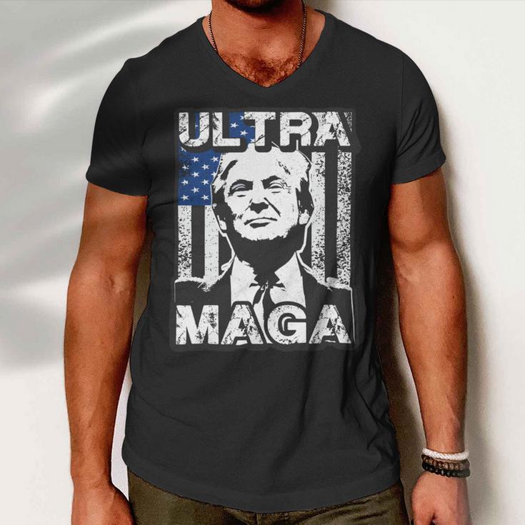 Ultra Maga And Proud Of It V26 Men V-Neck Tshirt