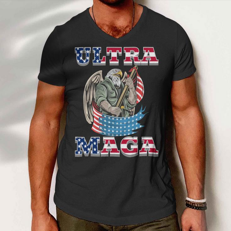 Ultra Maga Tshirts Men V-Neck Tshirt