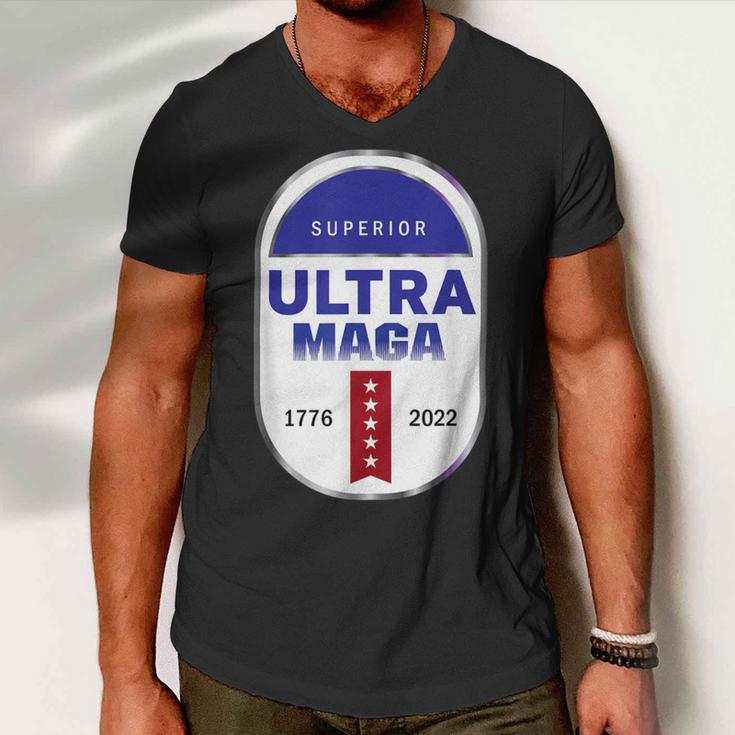 Ultra Maga V21 Men V-Neck Tshirt