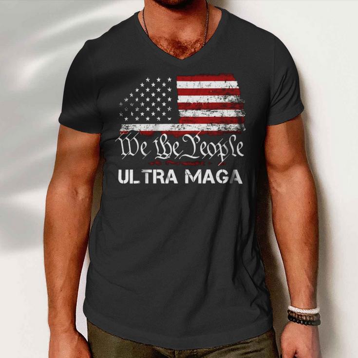 Ultra Maga We The People Classic Men V-Neck Tshirt