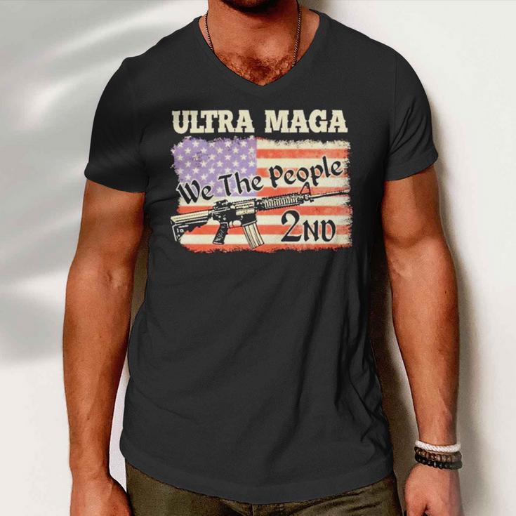 Ultra Maga We The People Men V-Neck Tshirt