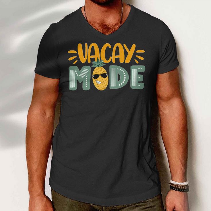 Vacation Mode 804 Trending Shirt Men V-Neck Tshirt