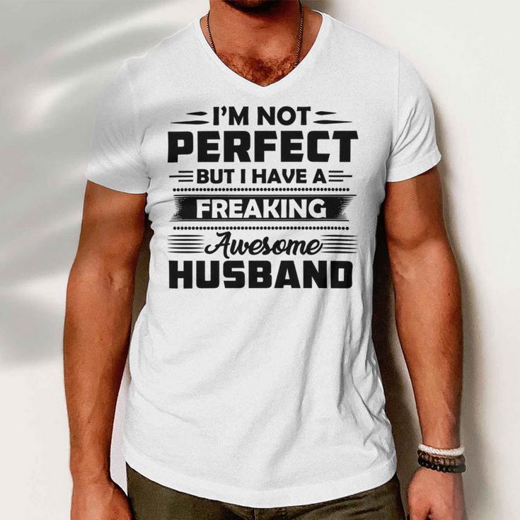 Best Husband Gift For Wife Men V-Neck Tshirt