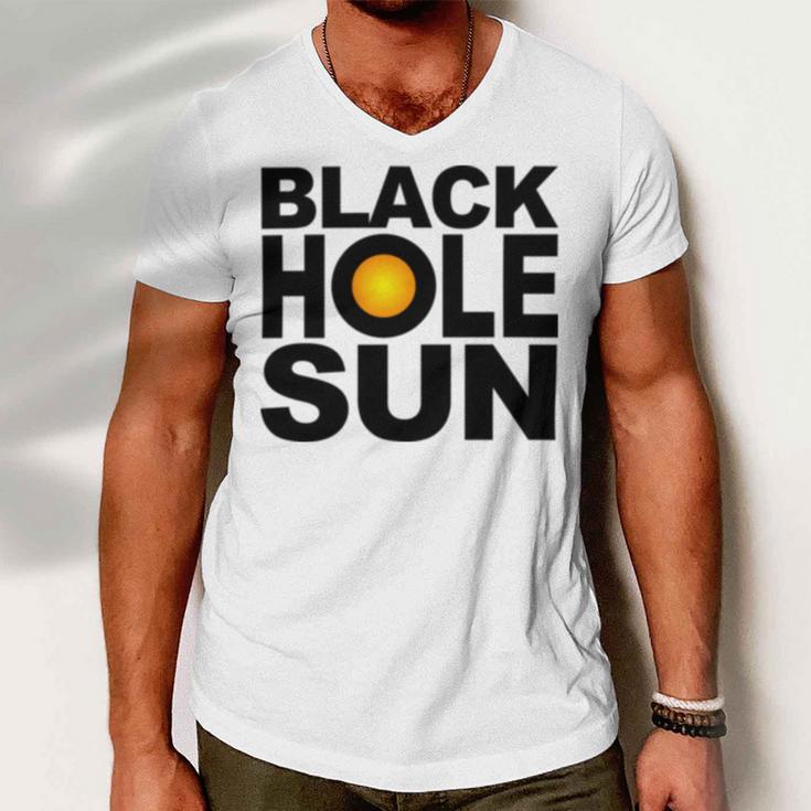 Black Hole Sun Men V-Neck Tshirt