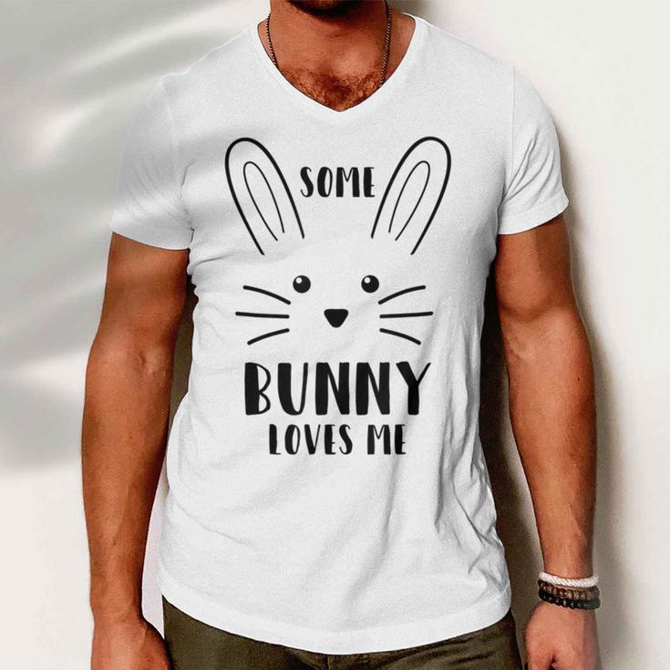 Copy Of Some Bunny Loves Dancing Men V-Neck Tshirt