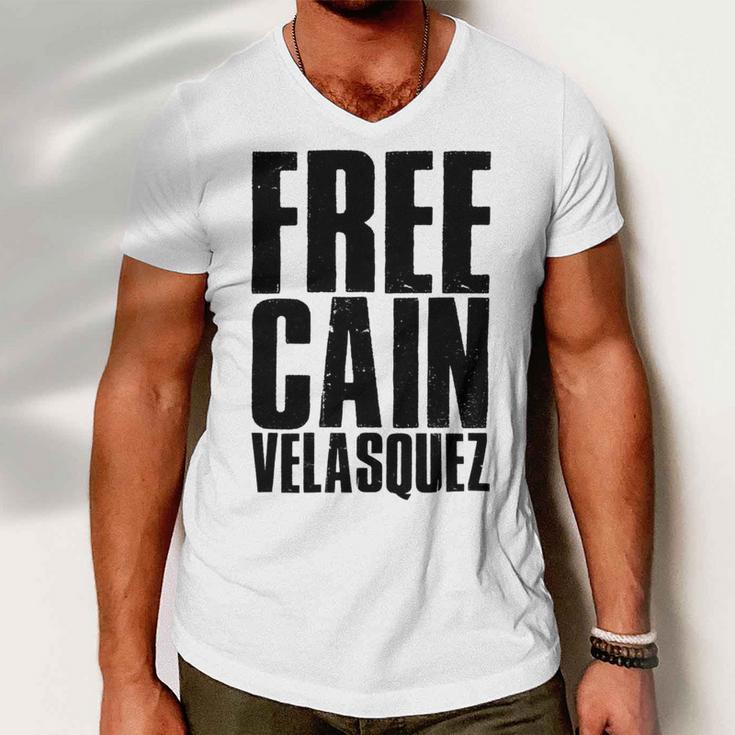 Free Cain Velasquez V4 Men V-Neck Tshirt