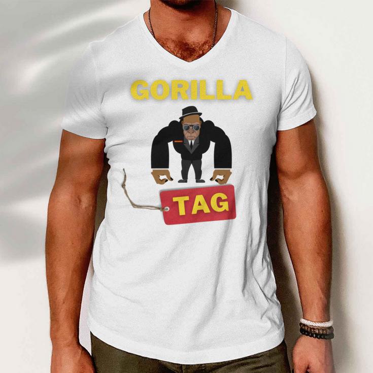 Gorilla Tag Pfp Maker Gorilla Tag Classic Men V-Neck Tshirt