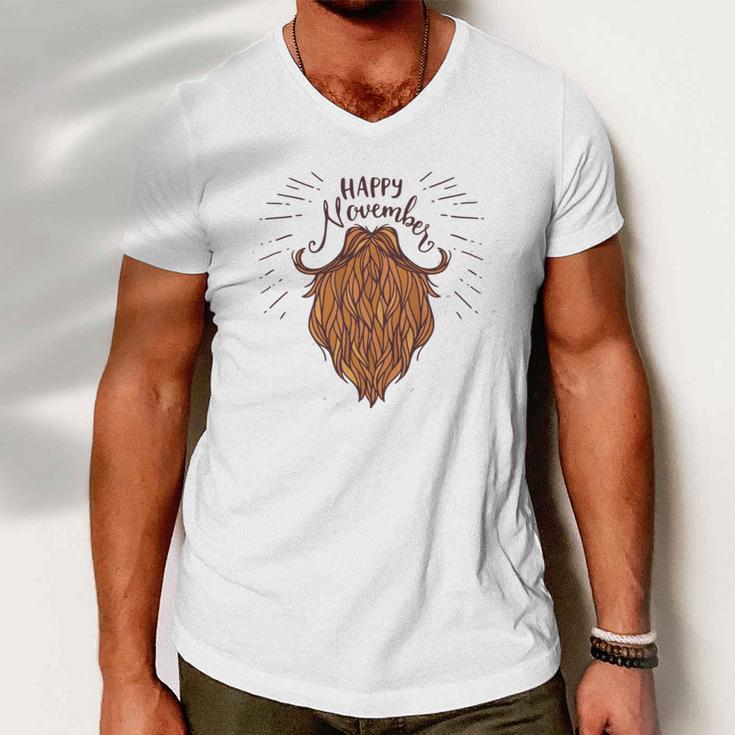 Hello November V2 Men V-Neck Tshirt