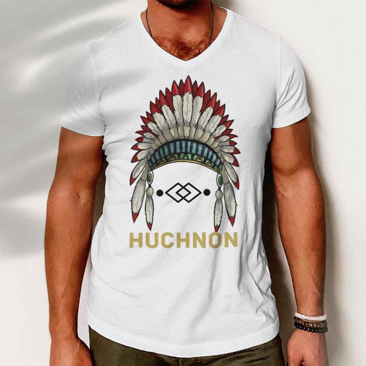 Huchnon Native American Tribe V5 Men V-Neck Tshirt