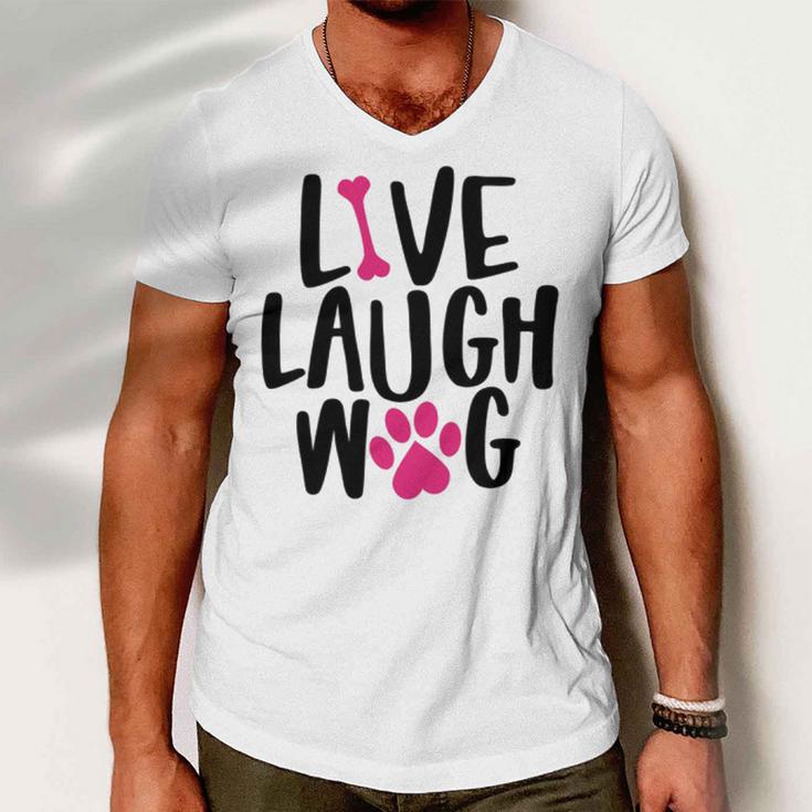 Live Laugh Bark 9 Trending Shirt Men V-Neck Tshirt