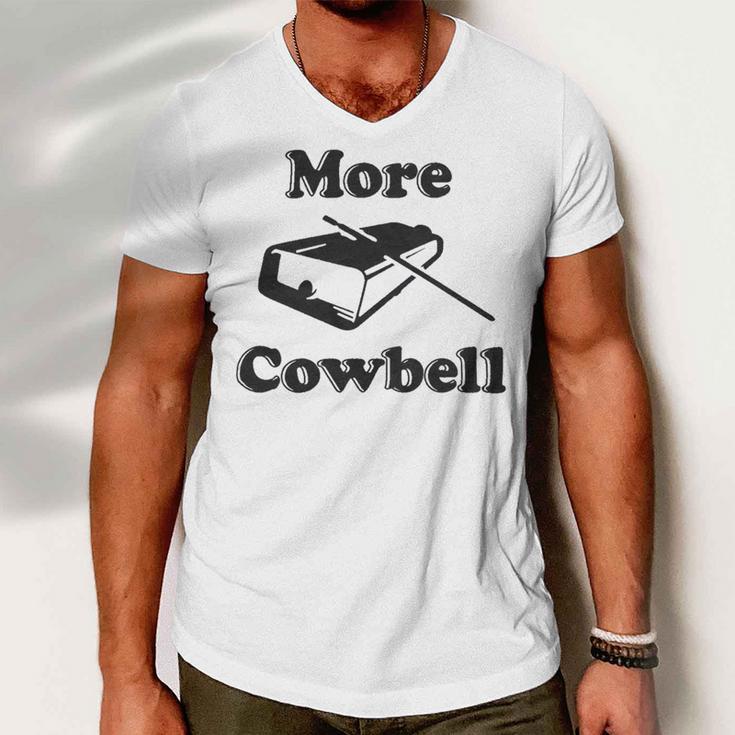 Mens More CowbellShirt Funny Novelty Sarcastic Graphic Adult Humor Tee 175 Trending Shir Men V-Neck Tshirt