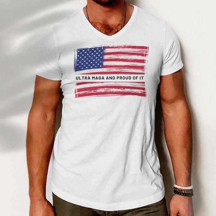 Ultra Maga And Proud Of It A Ultra Maga And Proud Of It V16 Men V-Neck Tshirt