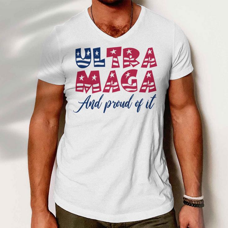 Ultra Maga And Proud Of It A Ultra Maga And Proud Of It V5 Men V-Neck Tshirt