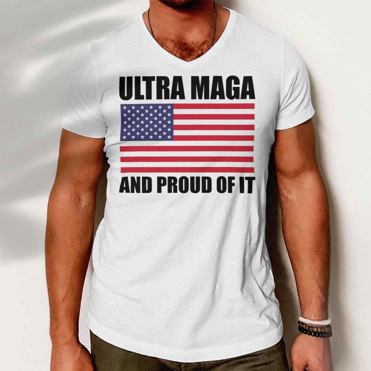 Ultra Maga And Proud Of It V23 Men V-Neck Tshirt