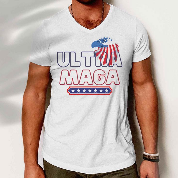 Ultra Maga V25 Men V-Neck Tshirt