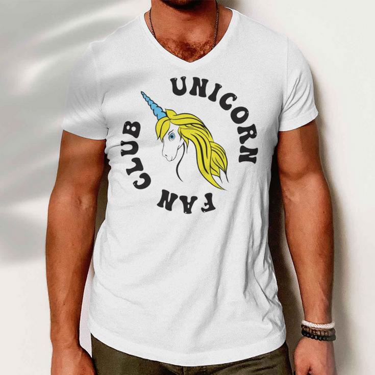 Unicorn Fan Club 17 Trending Shirt Men V-Neck Tshirt