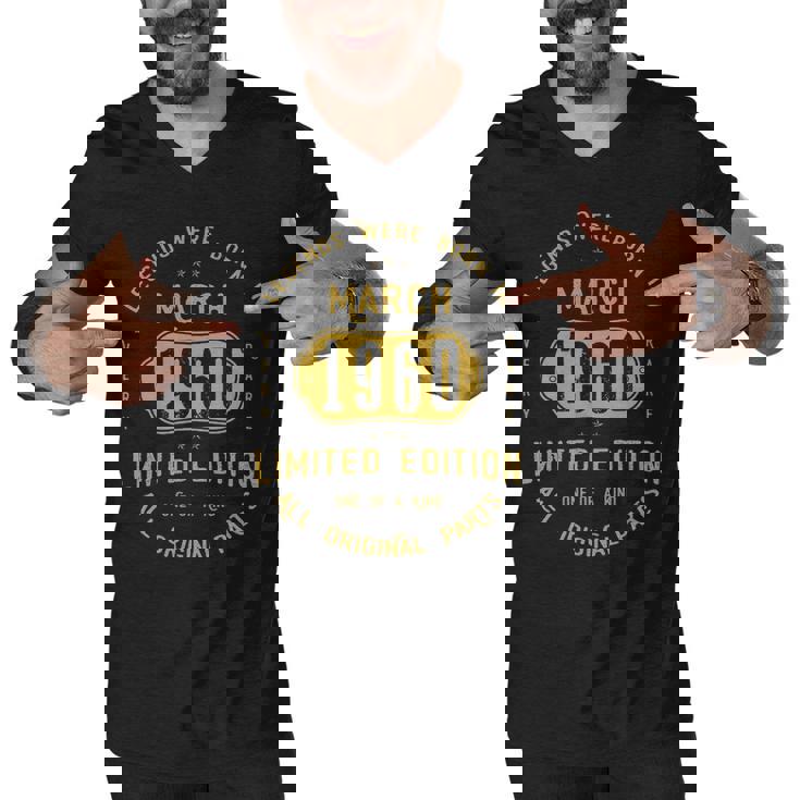 Legends Were Born In March 1960 60th Birthday Gifts T-Shirt Legends Were Born In March 1960 60th Birthday Gifts T-Shirt