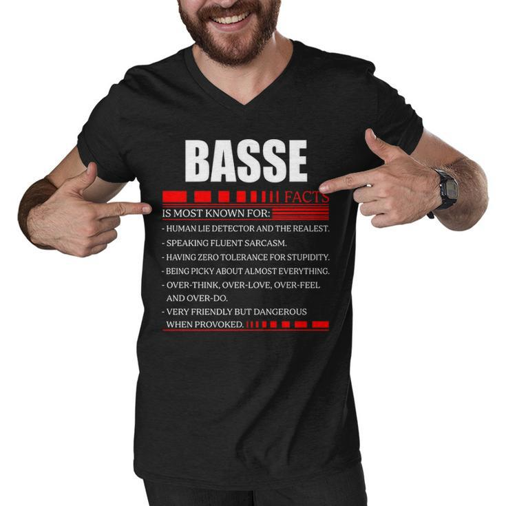 Basse Fact FactShirt Basse Shirt For Basse Fact Men V-Neck Tshirt