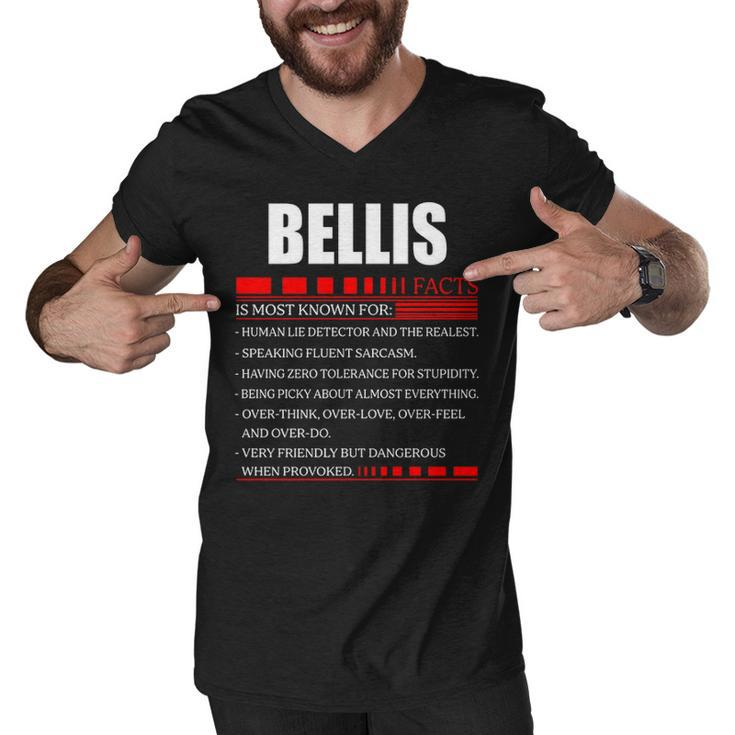 Bellis Fact Fact T Shirt Bellis Shirt  For Bellis Fact Men V-Neck Tshirt