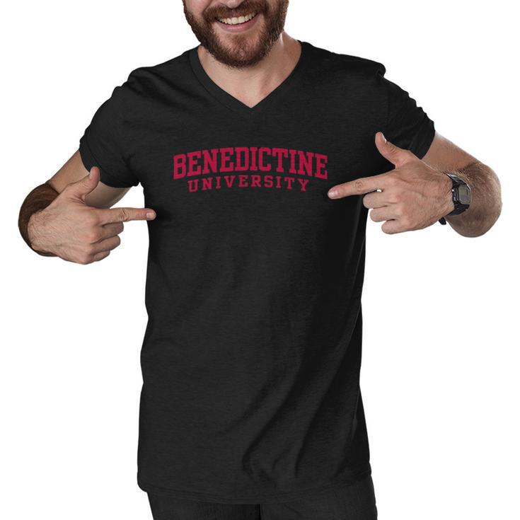 Benedictine University Oc0182 Academic Education Men V-Neck Tshirt