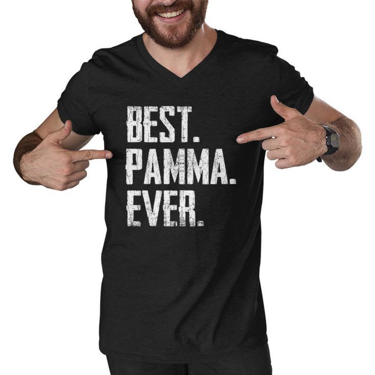 Best Pamma Ever - Vintage Father Men V-Neck Tshirt