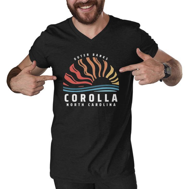 Corolla Outer Banks North Carolina  Men V-Neck Tshirt