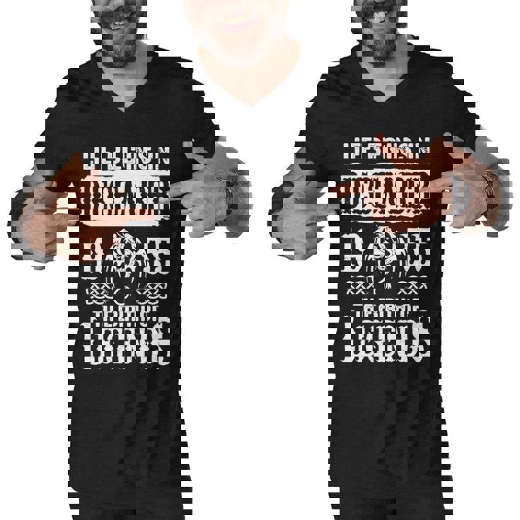 1955 Classic Birthday Men V-Neck Tshirt - Seseable