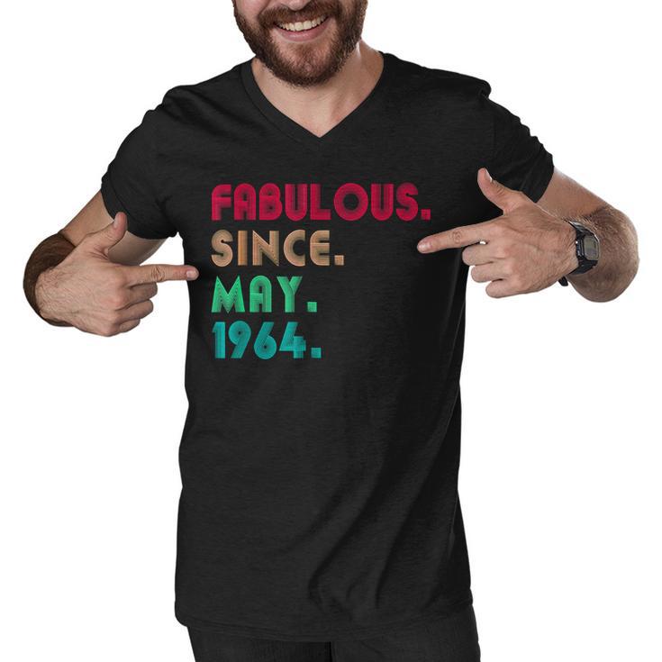 Fabulous Since  V5 Men V-Neck Tshirt