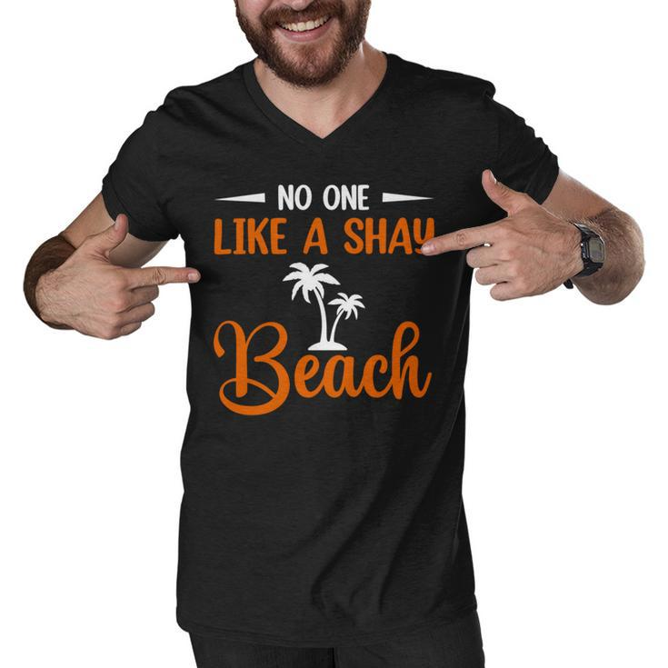 Funny No One Like A Shay Beach  Palm Tree Summer Vacation Men V-Neck Tshirt