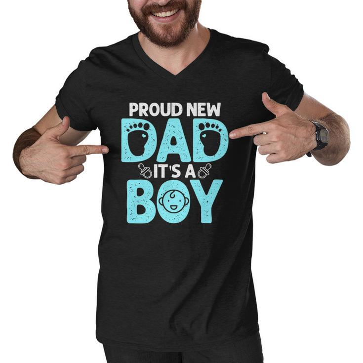 Funny Proud New Dad Gift For Men Fathers Day Its A Boy Men V-Neck Tshirt