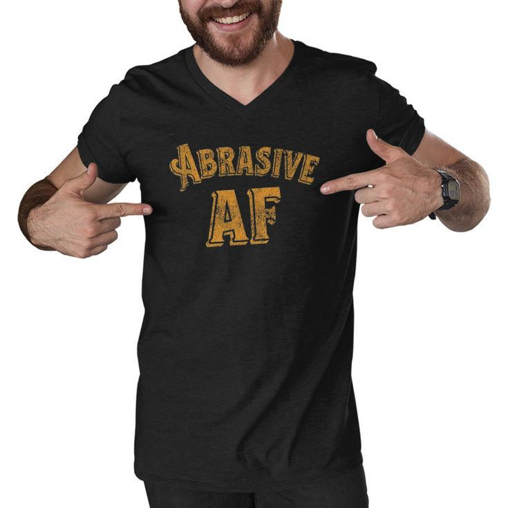 Funny Retro Abrasive Af Gift Men V-Neck Tshirt
