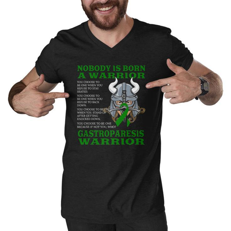 Gastroparesis Awareness Gastroparesis Warrior Men V-Neck Tshirt