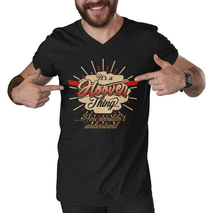 Hoover T Shirt Gifts For Hoover  Men V-Neck Tshirt