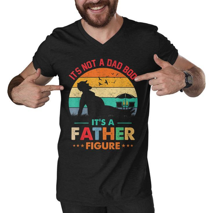 Its Not A Dad Bod Its A Father Figure Fathers Day Dad Jokes  Men V-Neck Tshirt
