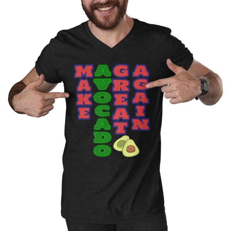 Make Avocado Great Again Men V-Neck Tshirt