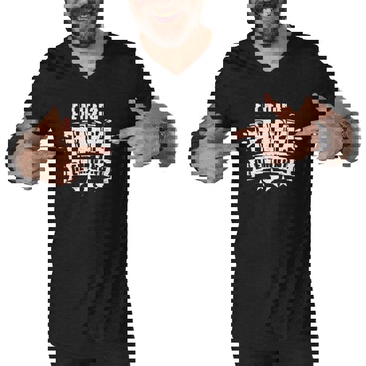 Mens El Mejor Papá Del Mundo Para Dia Del Padre  Men V-Neck Tshirt